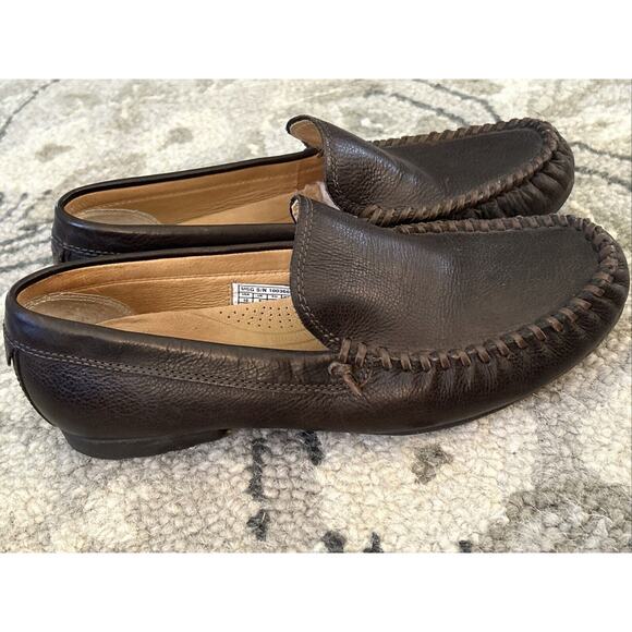 UGG Jennings Loafer Men\'s Brown leather Slip on Loafer Size 10 1003669 main image 9